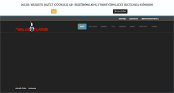 Desktop Screenshot of frozen-flames.com